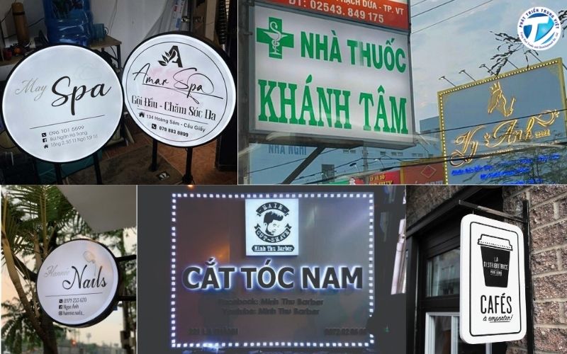 Các mẫu biển vẫy quảng cáo đẹp theo ngành nghề